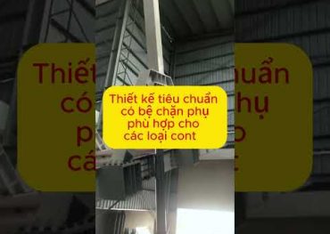 Bàn nâng thủy lực xe cont