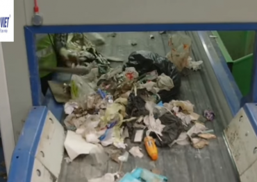 Dây chuyền xử lí và phân loại rác thải