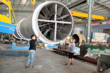 Dây chuyền sấy gỗ siêu to #machine